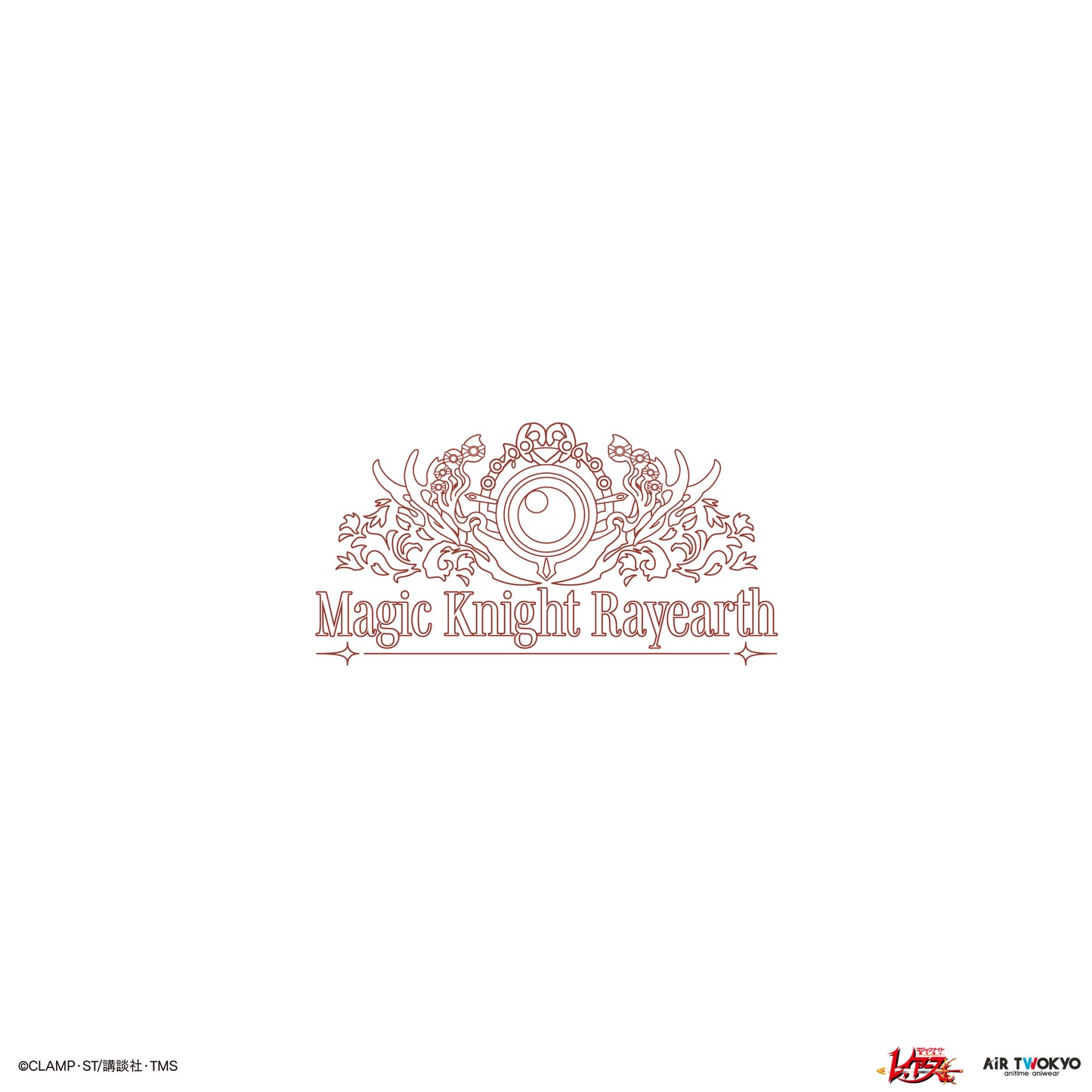 TVアニメ『魔法騎士レイアース』第2弾 デコラティブTシャツ 4（アスカ＆タータ＆タトラ）