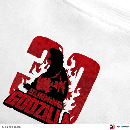 『ゴジラVSデストロイア』30周年 シーンイラストTシャツ 4（ゴジラジュニア）