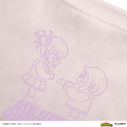 アニメ『僕のヒーローアカデミア』 第1弾 第二次決戦編 シーンイラストTシャツ 4（麗日お茶子＆トガヒミコ）
