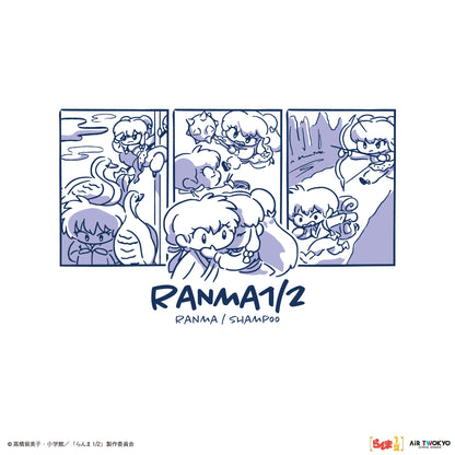 TVアニメ「らんま1/2」第2弾 ポップイラストラグランスリーブTシャツ 2（らんま & シャンプー）