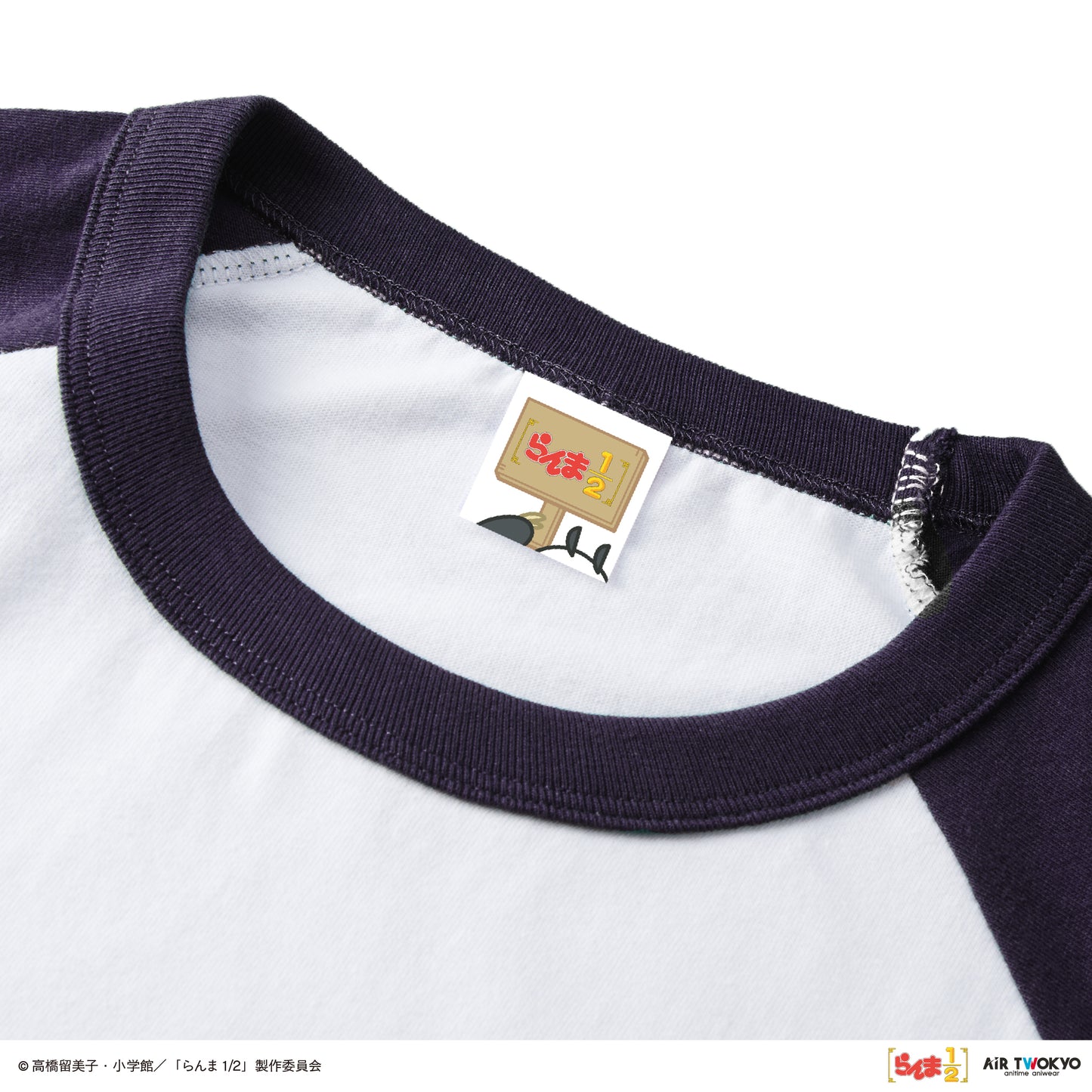 TVアニメ「らんま1/2」第2弾 ポップイラストラグランスリーブTシャツ 2（らんま & シャンプー）