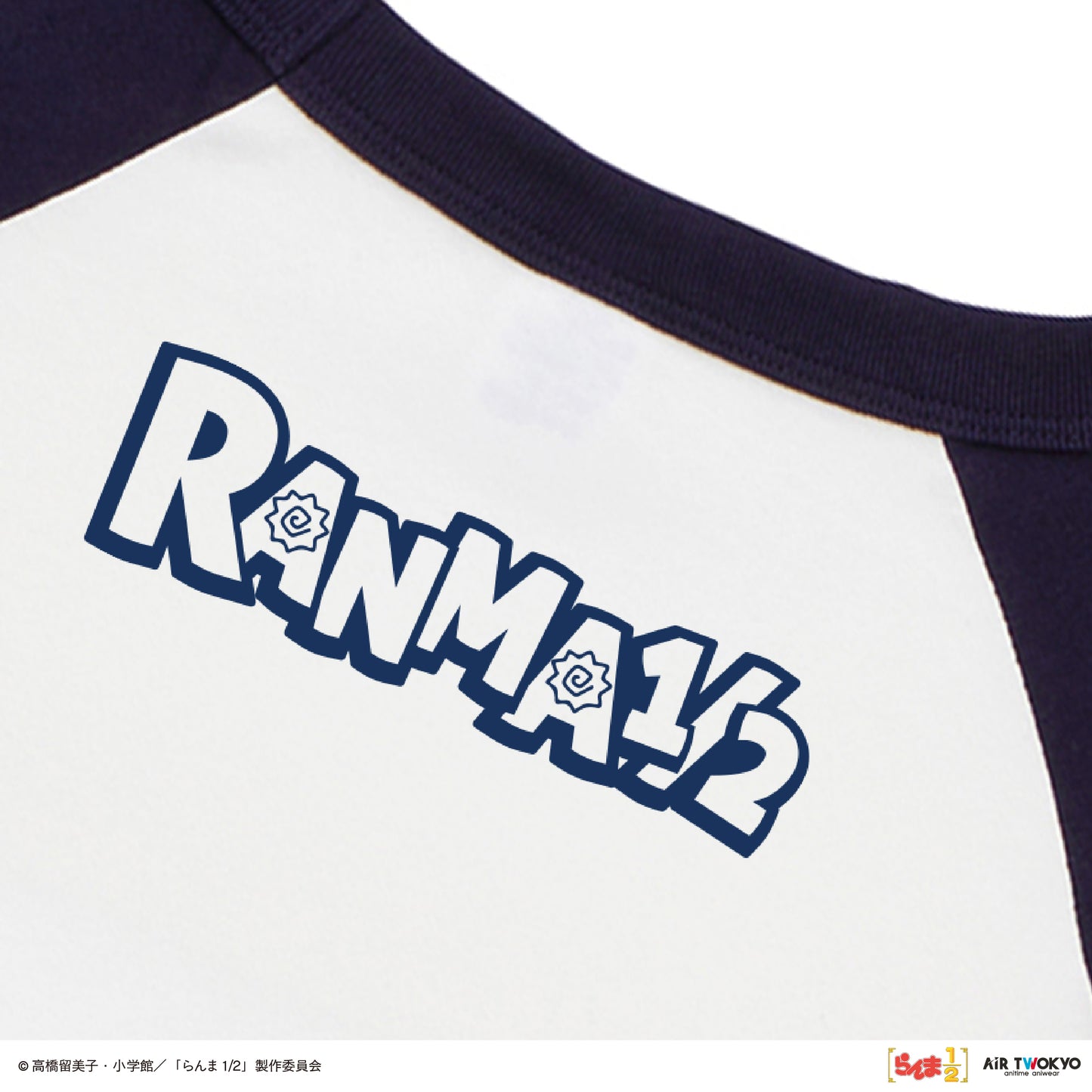 TVアニメ「らんま1/2」第2弾 ポップイラストラグランスリーブTシャツ 2（らんま & シャンプー）