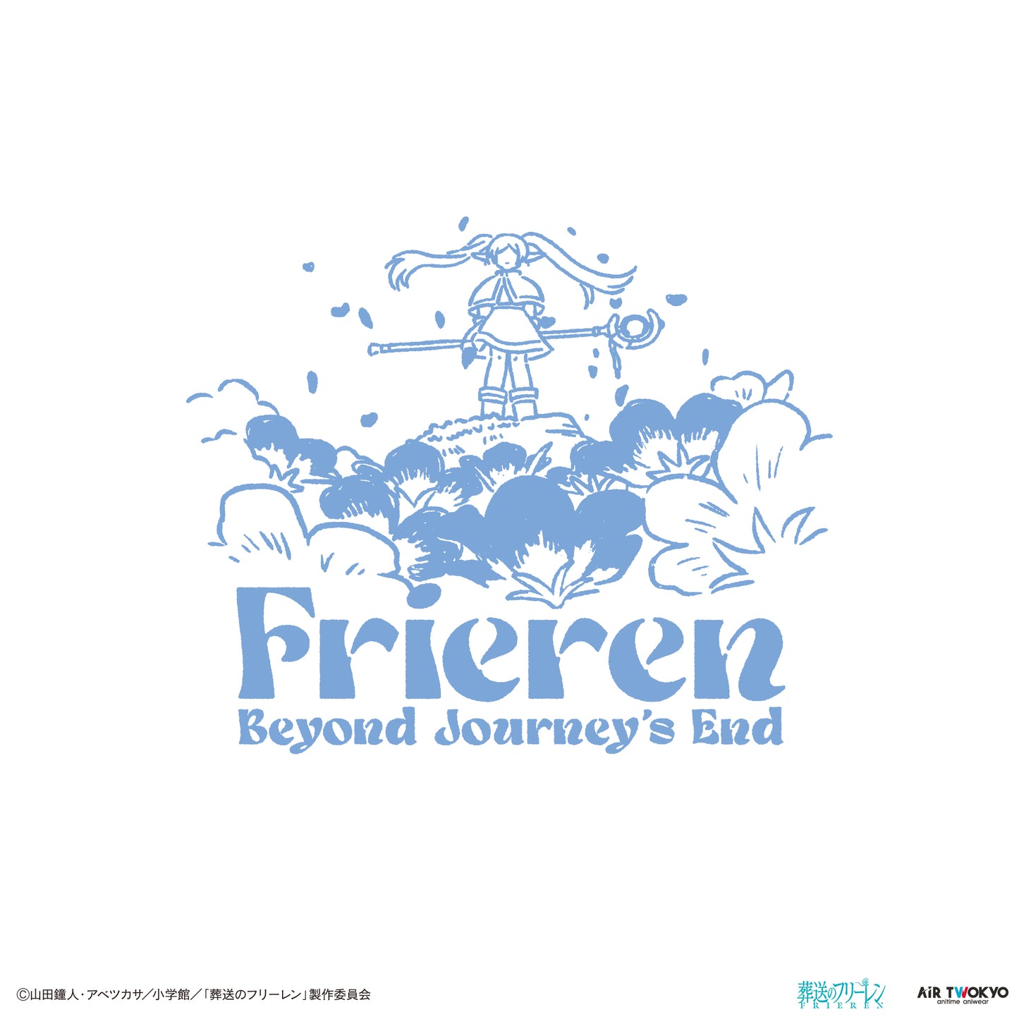 "Frieren: Beyond Journey’s End" Scene Illustration sweatshirt 2(Blue moon weed)