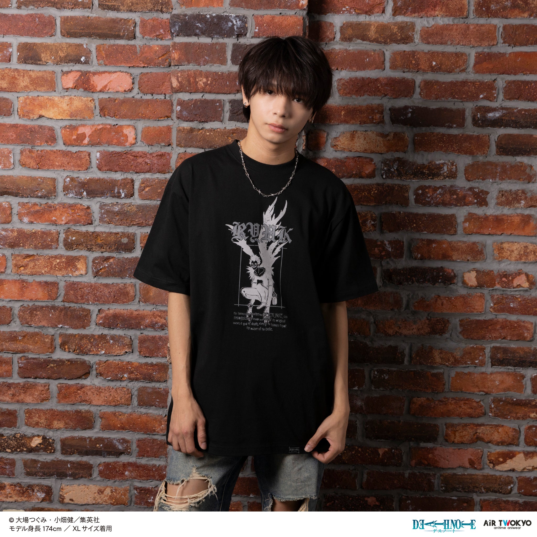 DEATH NOTE』 第1弾 シーンイラストTシャツ 4（リューク） – AIR TWOKYO