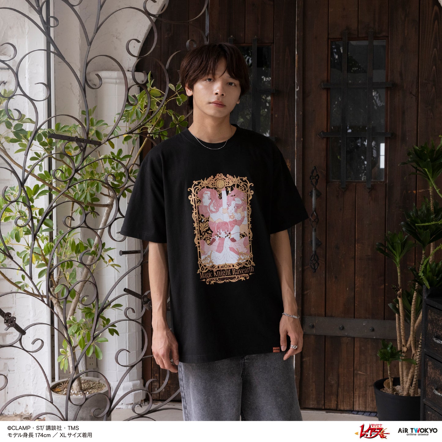 TVアニメ『魔法騎士レイアース』第2弾 デコラティブTシャツ 4（アスカ＆タータ＆タトラ）