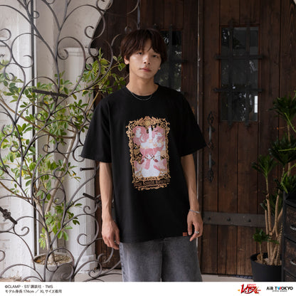 TVアニメ『魔法騎士レイアース』第2弾 デコラティブTシャツ 4（アスカ＆タータ＆タトラ）