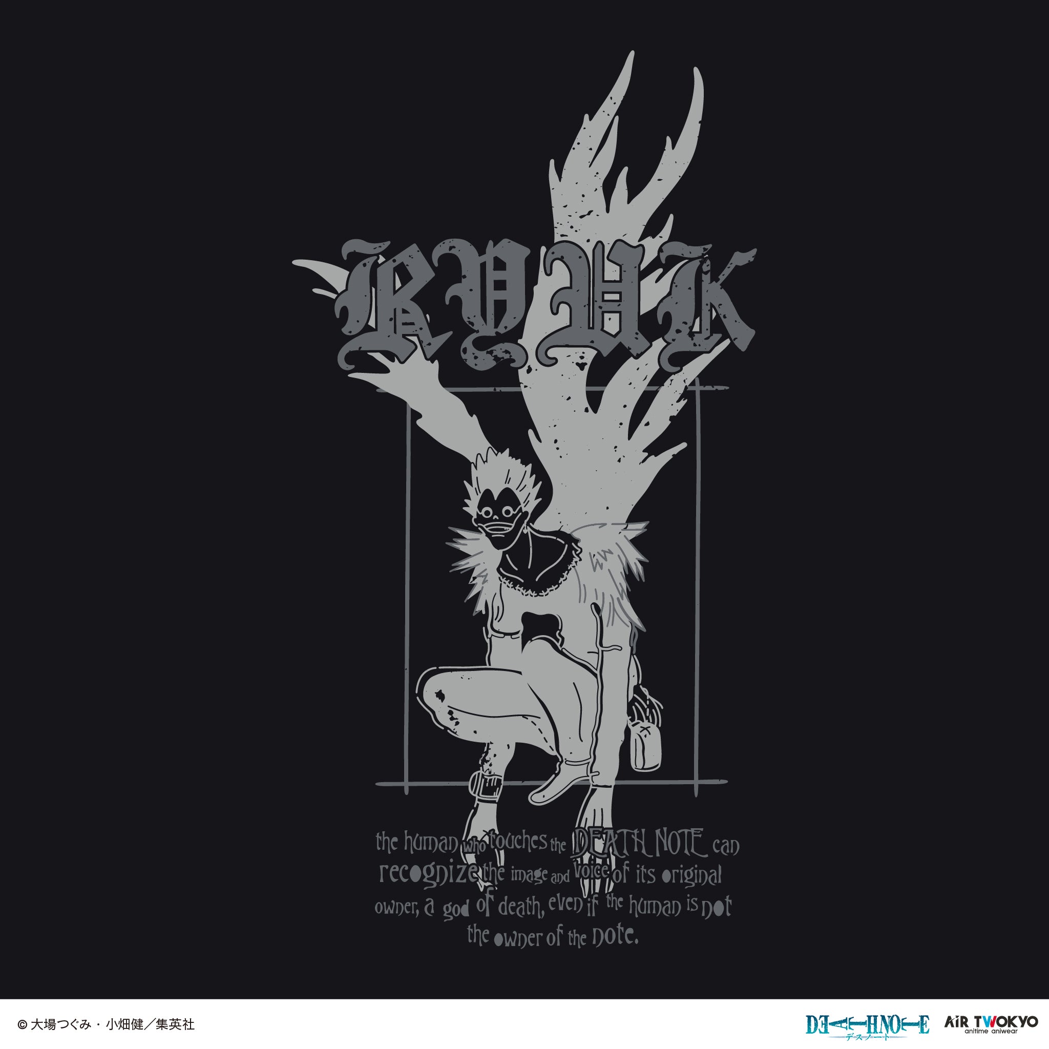DEATH NOTE』 第1弾 シーンイラストTシャツ 4（リューク） – AIR TWOKYO