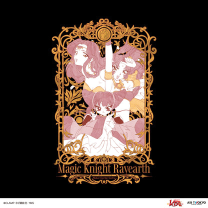 TVアニメ『魔法騎士レイアース』第2弾 デコラティブTシャツ 4（アスカ＆タータ＆タトラ）