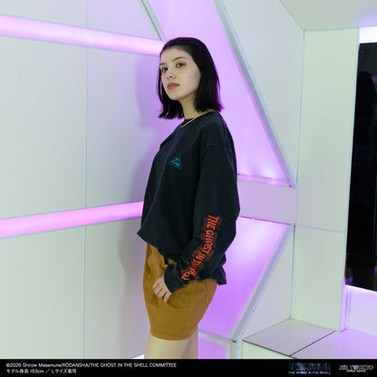 『攻殻機動隊 THE GHOST IN THE SHELL』サイバーグラフィックロングスリーブTシャツ 2（草薙素子・フチコマ）