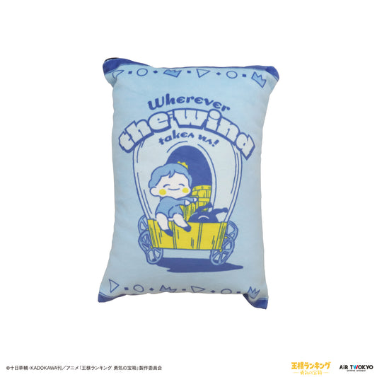 “Ranking of Kings: The Treasure Chest of Courage” Blanket and Cushion