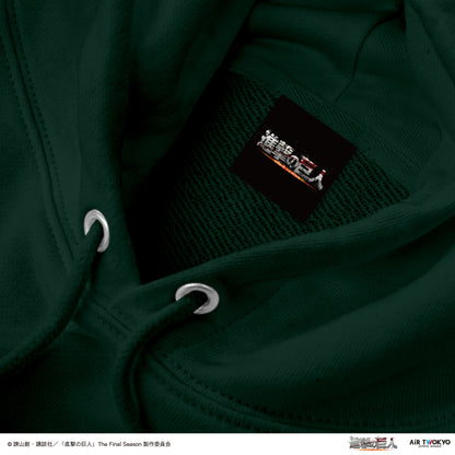 TVアニメ『進撃の巨人』 シーンイラストパーカー 3（そんなもん 何度でも巻いてやる）