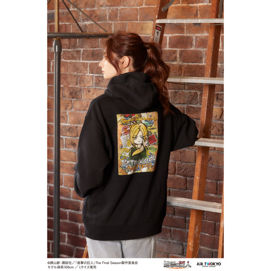 "Attack on Titan" Wall Art Hoodie (Annie)