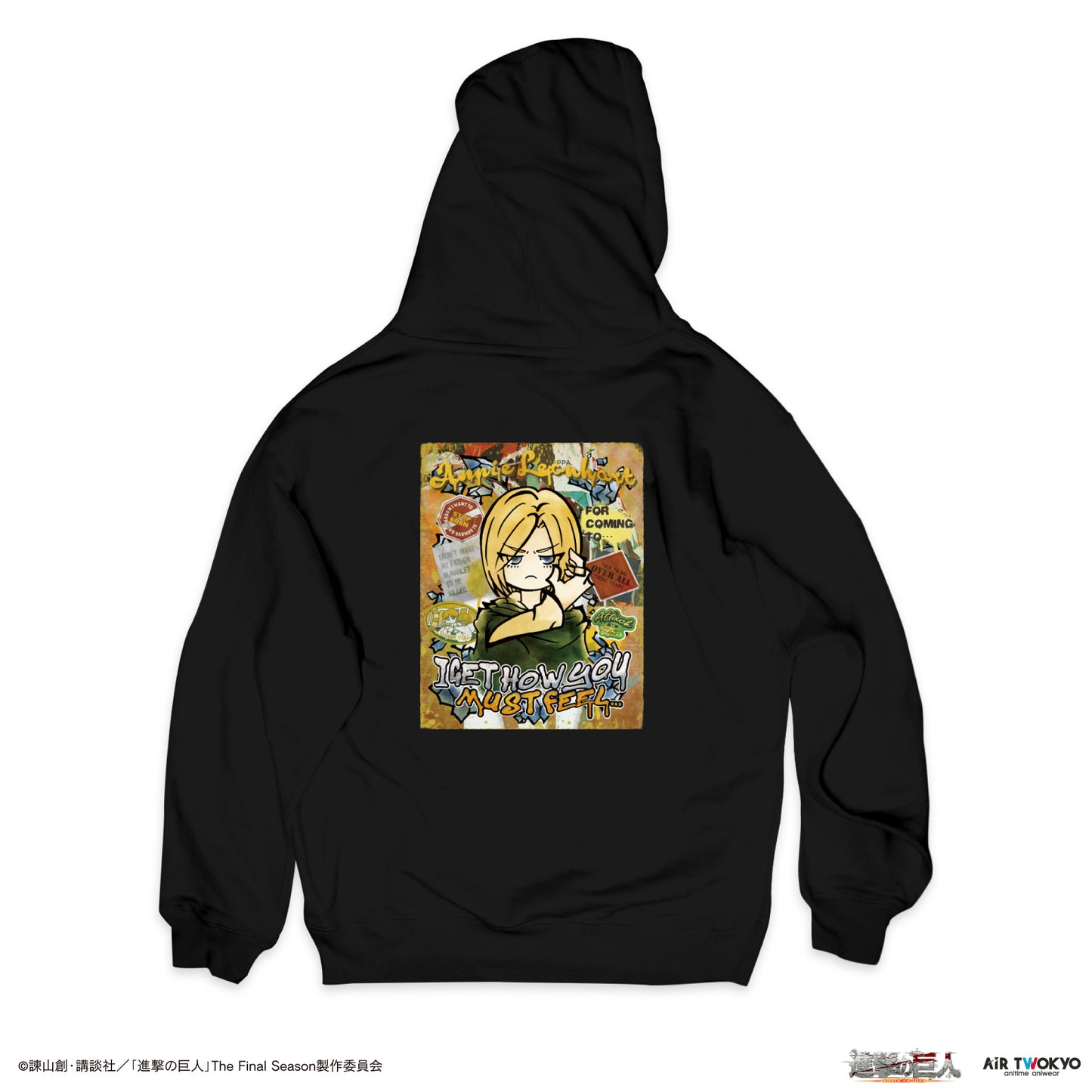 "Attack on Titan" Wall Art Hoodie (Annie)