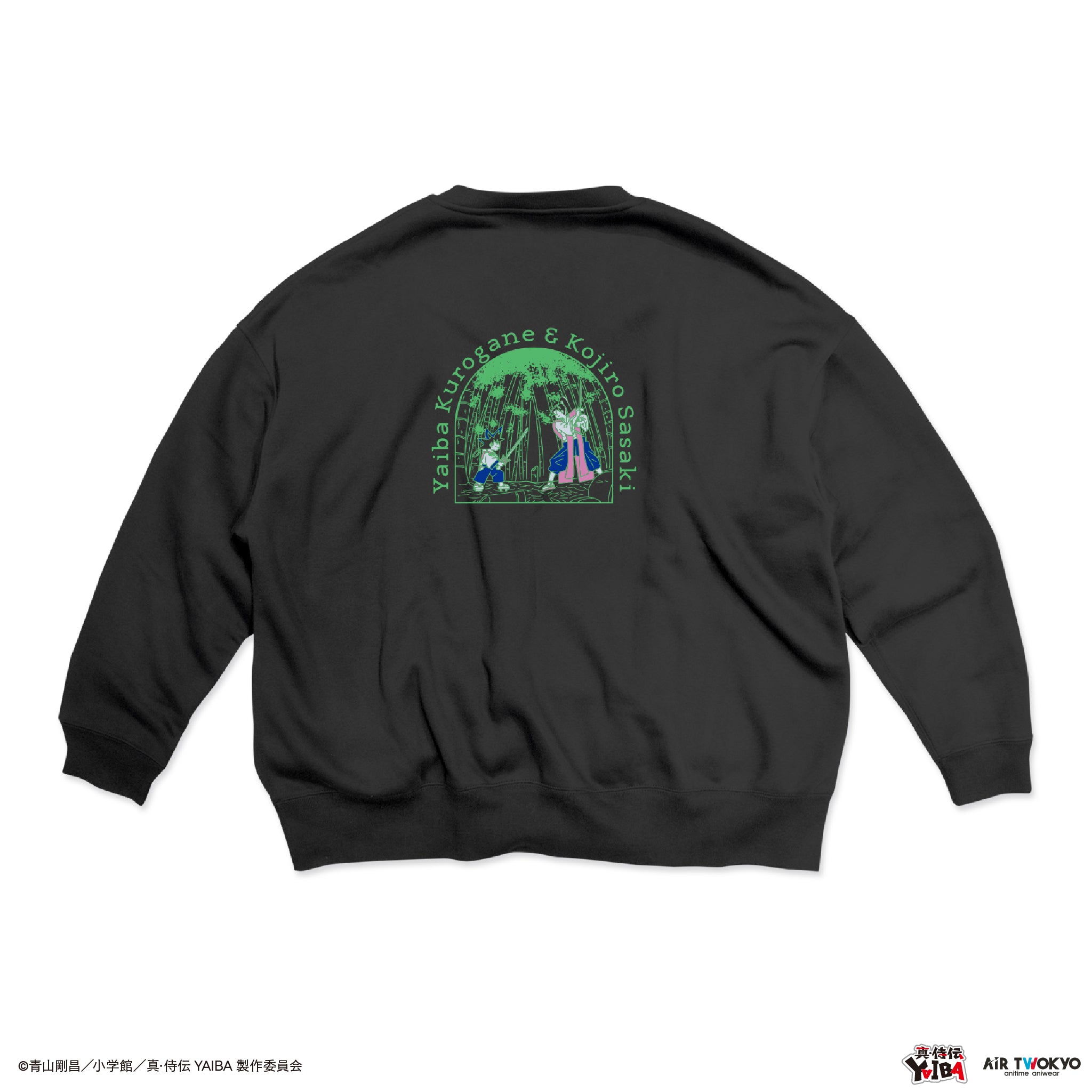 TVアニメ『真·侍伝YAIBA』 第1弾 シーンイラストスウェット 2（刃&小次郎）