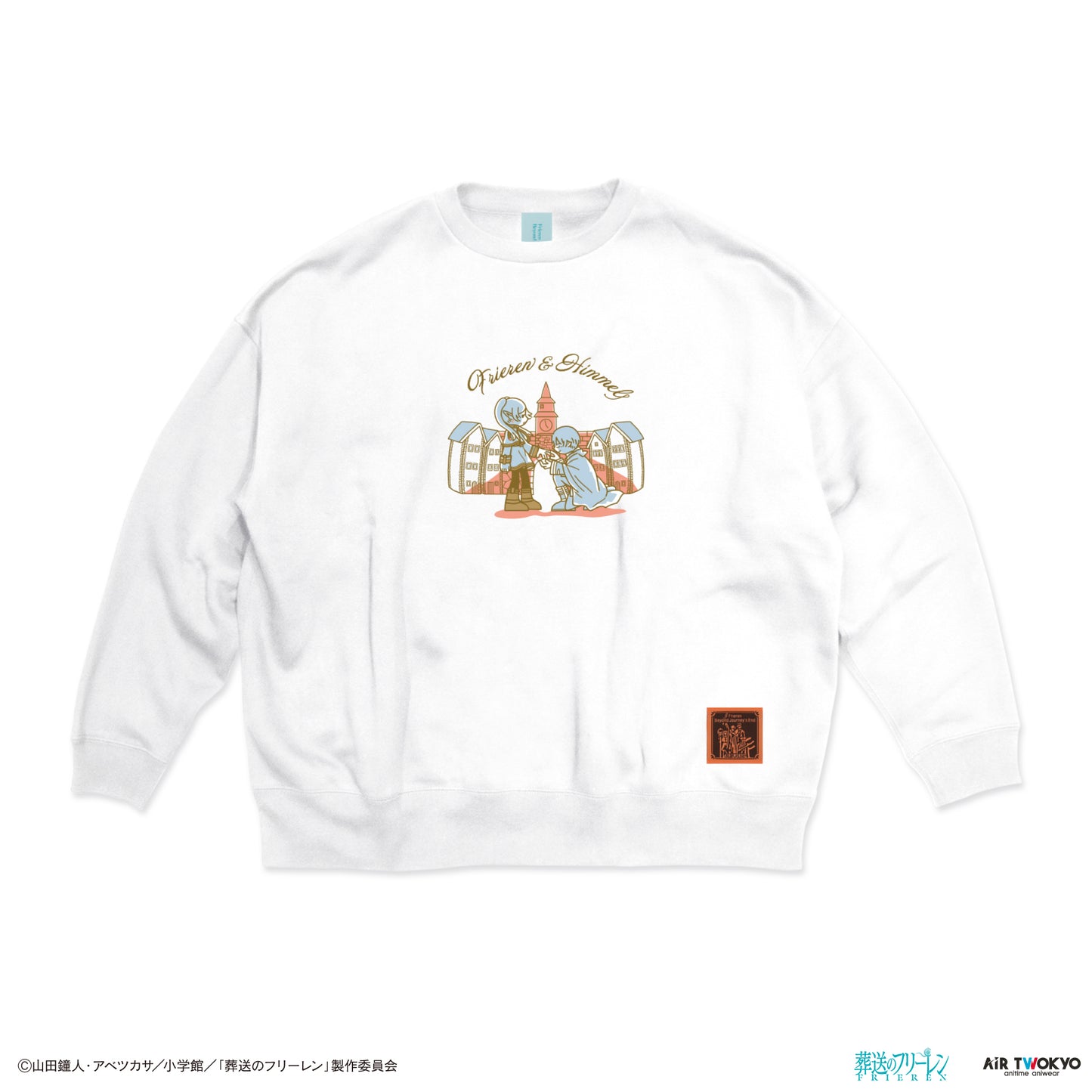 "Frieren: Beyond Journey’s End" Scene Illustration sweatshirt 3(Frieren & Himmel)