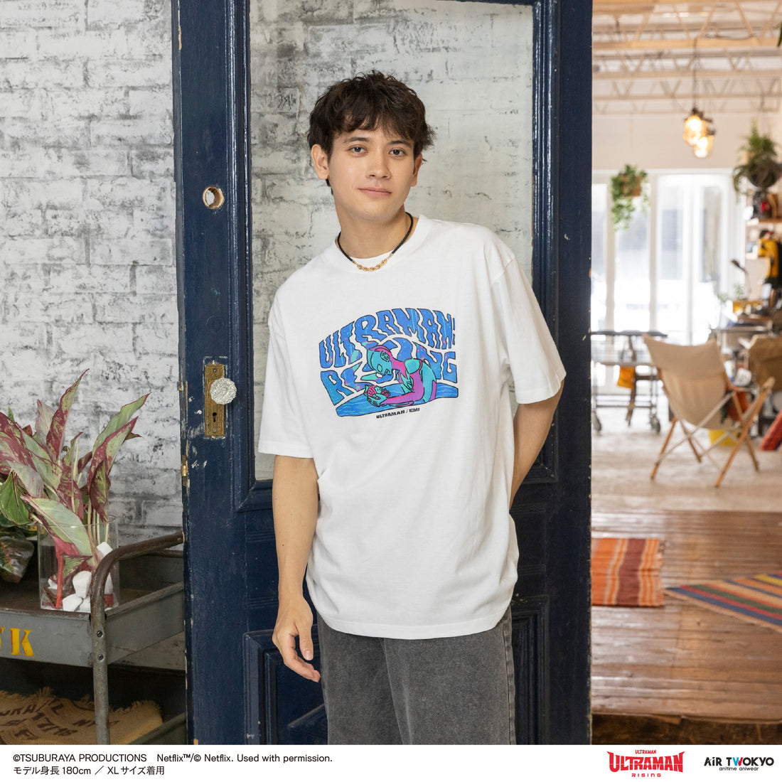 『ULTRAMAN: RISING』 第1弾 アメコミイラストTシャツ 5（ウルトラマン＆エミ）