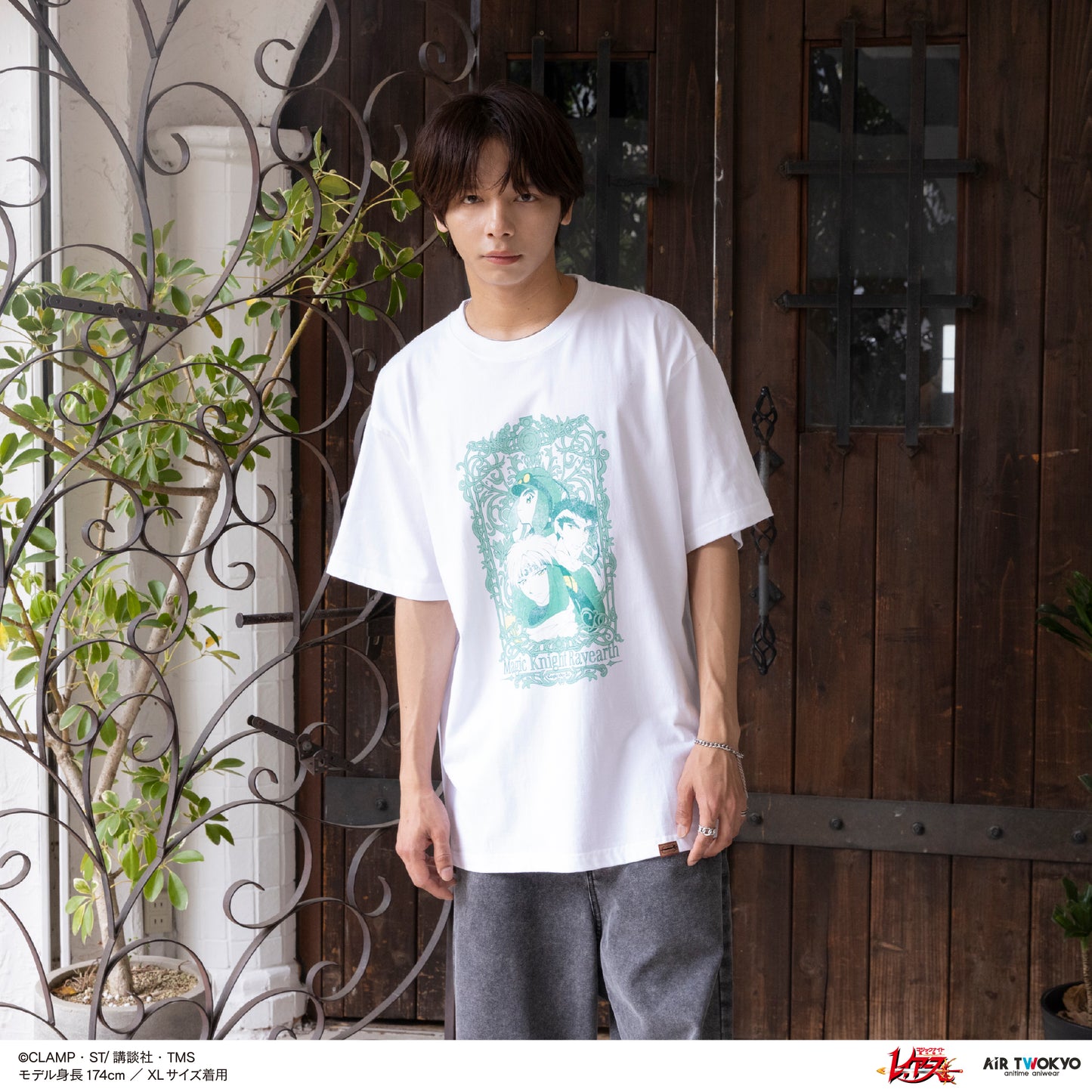 TVアニメ『魔法騎士レイアース』第2弾 デコラティブTシャツ 5（イーグル＆ジェオ＆ザズ）