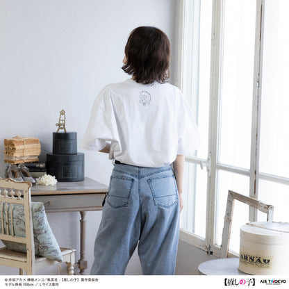 TVアニメ『【推しの子】』第２弾 モノトーンシーンイラストTシャツ 4（有馬かな＆アクア）