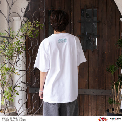 TVアニメ『魔法騎士レイアース』第2弾 デコラティブTシャツ 5（イーグル＆ジェオ＆ザズ）