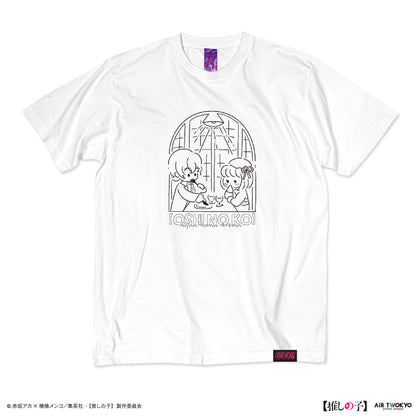 TVアニメ『【推しの子】』第２弾 モノトーンシーンイラストTシャツ 4（有馬かな＆アクア）