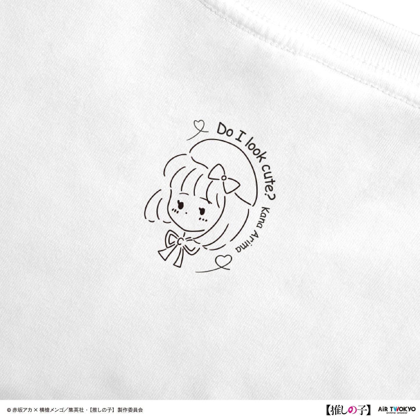 TVアニメ『【推しの子】』第２弾 モノトーンシーンイラストTシャツ 4（有馬かな＆アクア）