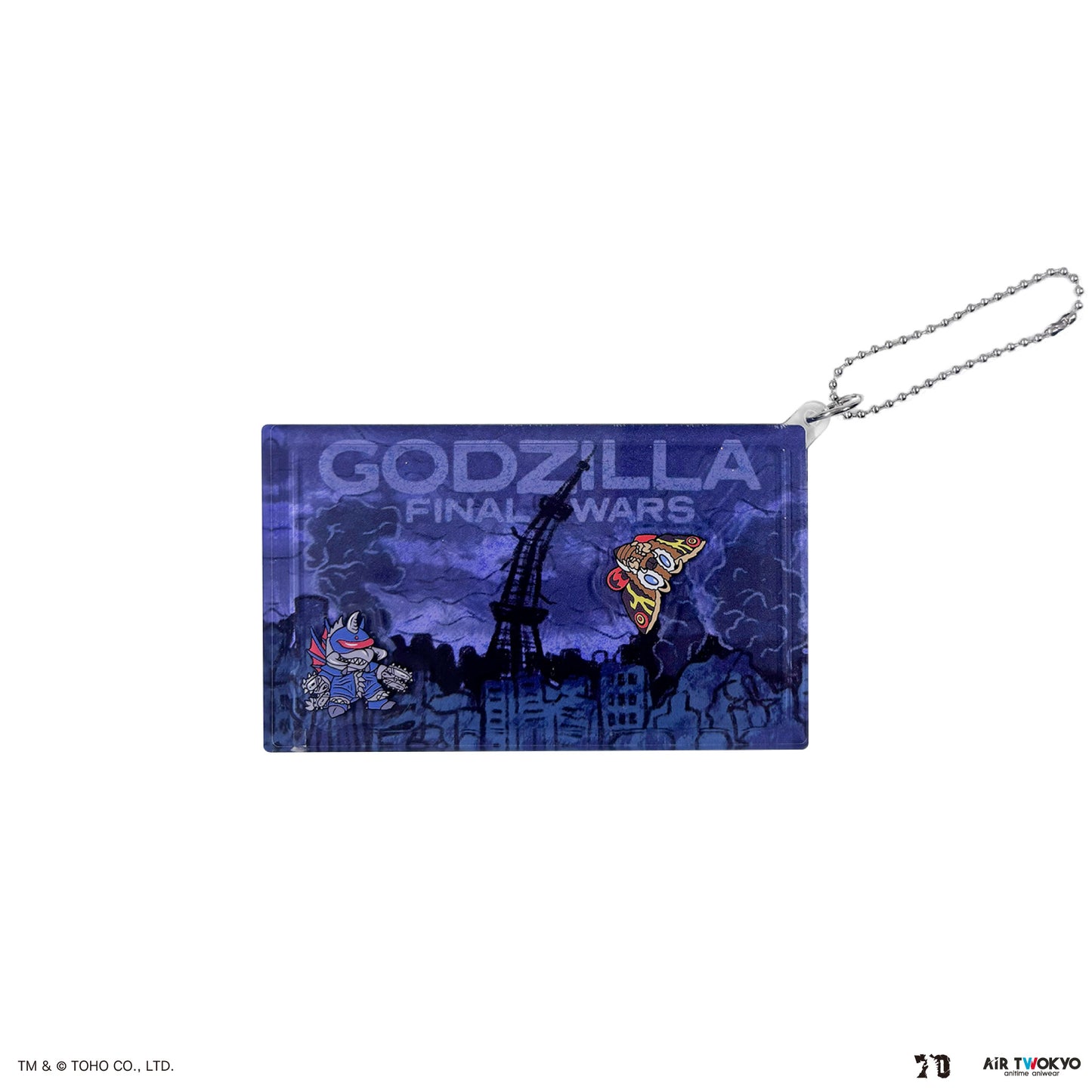 GODZILLA 70th Anniversary "Godzilla: Final Wars" Liquid Keyholder