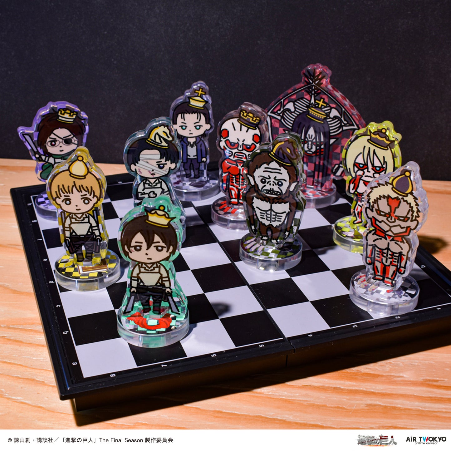 TV Anime “Attack on Titan” The Final Season Chess Stand