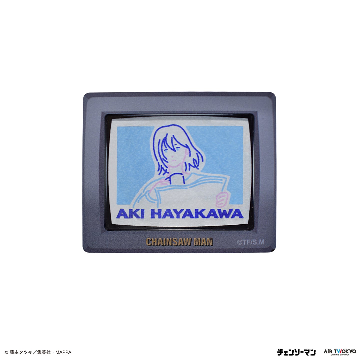 TVアニメ『チェンソーマン』シーンイラストブラウン管テレビ型マグネット