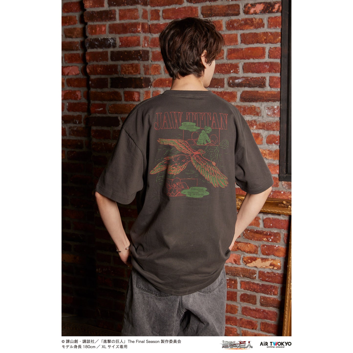 “Attack on Titan” The Final Season THE FINAL CHAPTERS Illustration T-shirt 1 (BRING IT ON!! I’M STRONG!!)