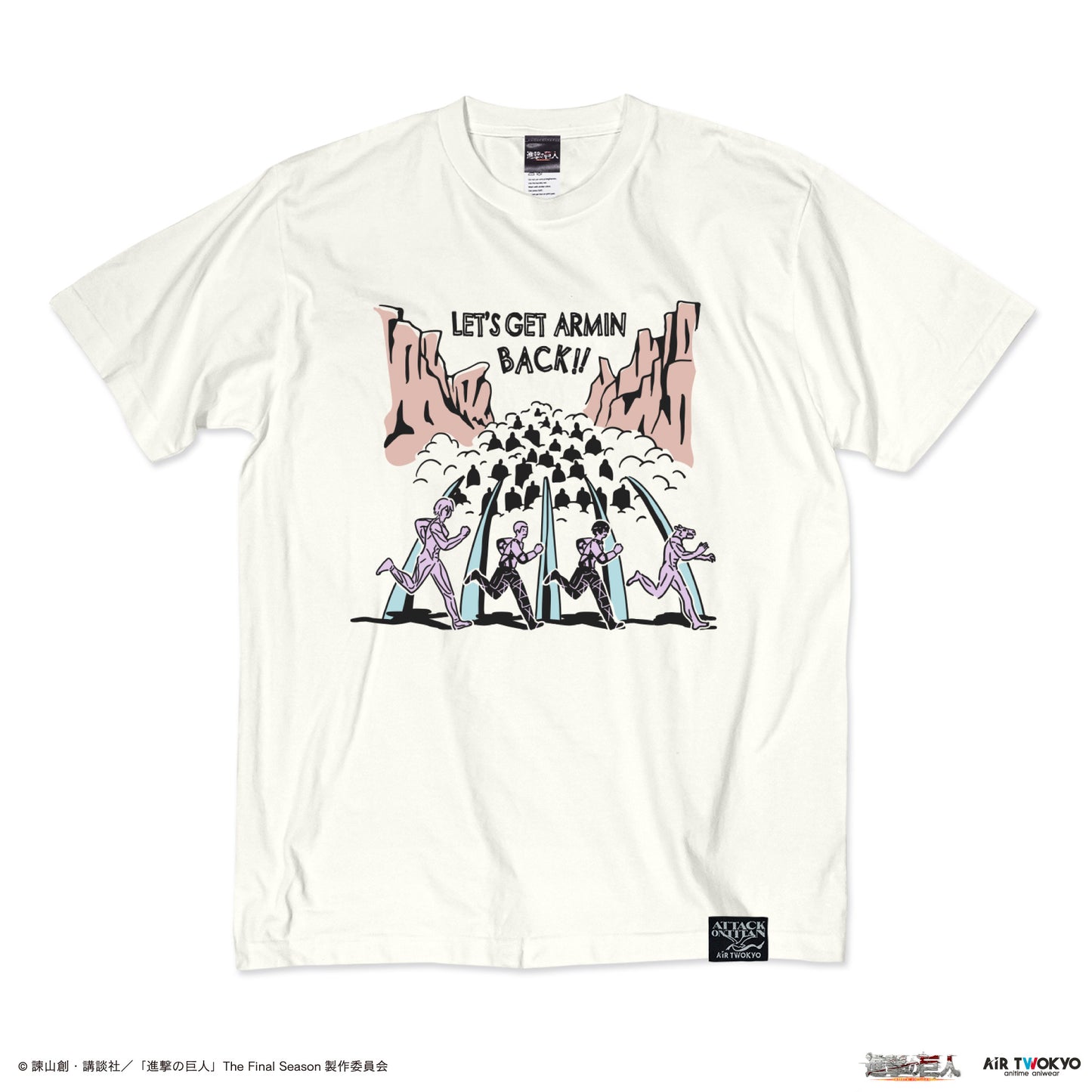 “Attack on Titan” The Final Season THE FINAL CHAPTERS Illustration T-shirt 2 (LET’S GET ARMIN BACK!!)