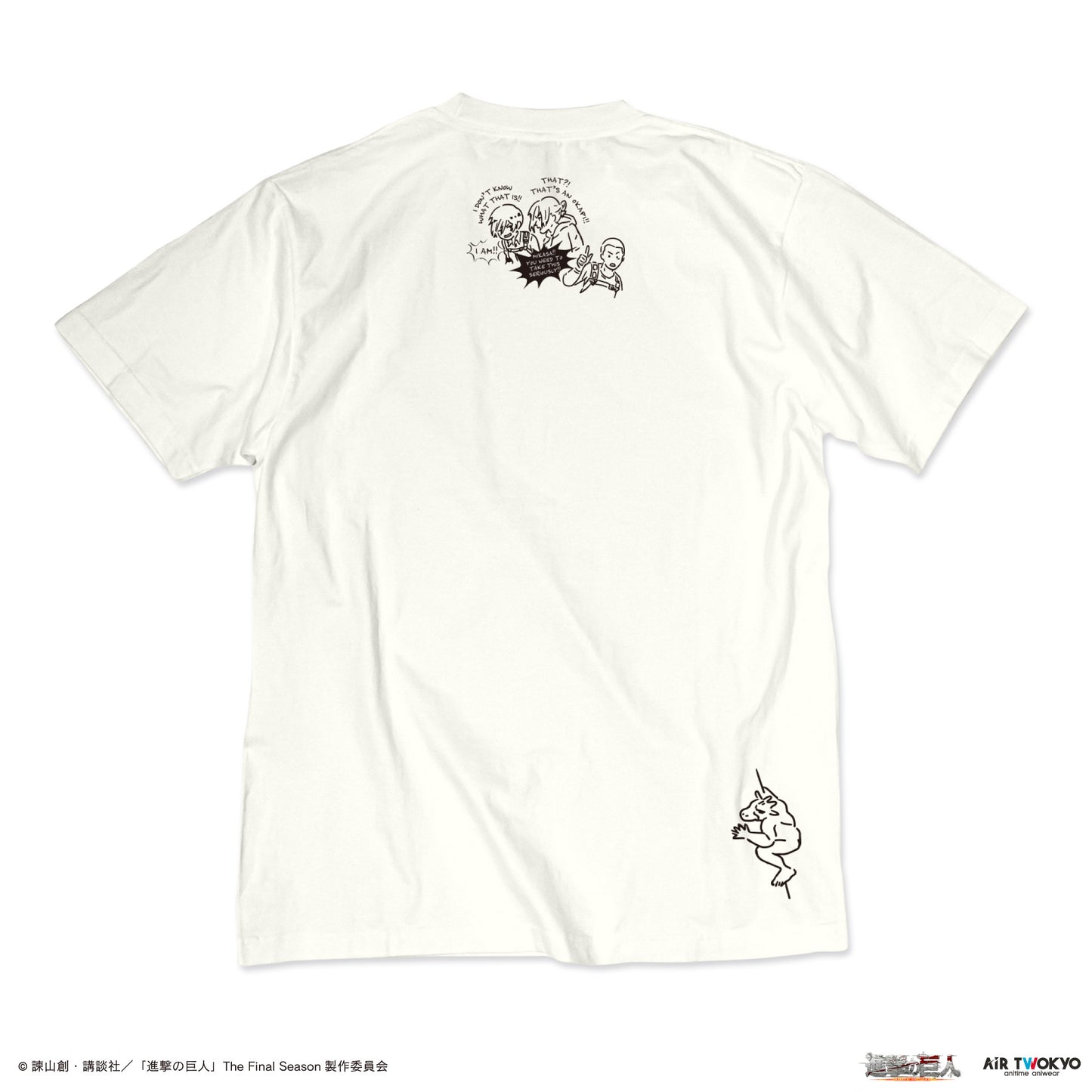 “Attack on Titan” The Final Season THE FINAL CHAPTERS Illustration T-shirt 2 (LET’S GET ARMIN BACK!!)