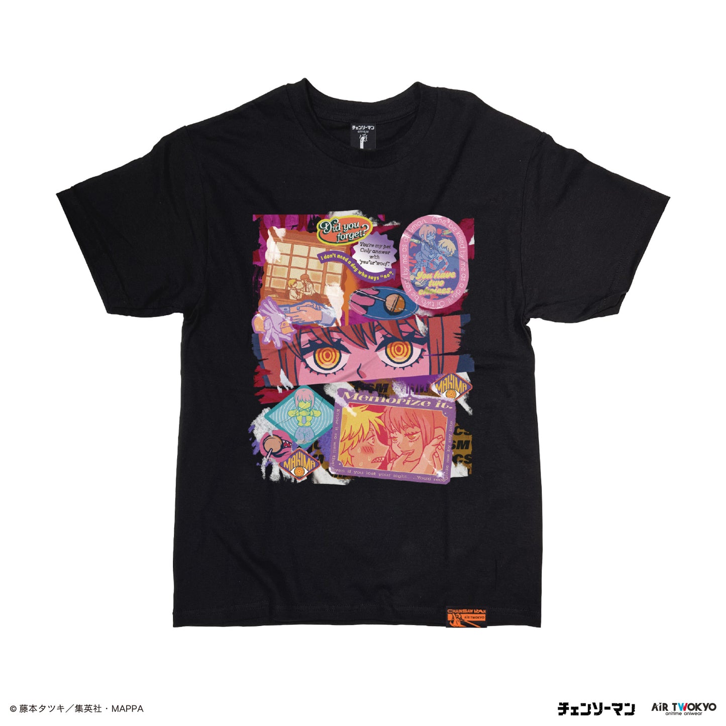 TVアニメ『チェンソーマン』ストリートアートTシャツ（マキマ）