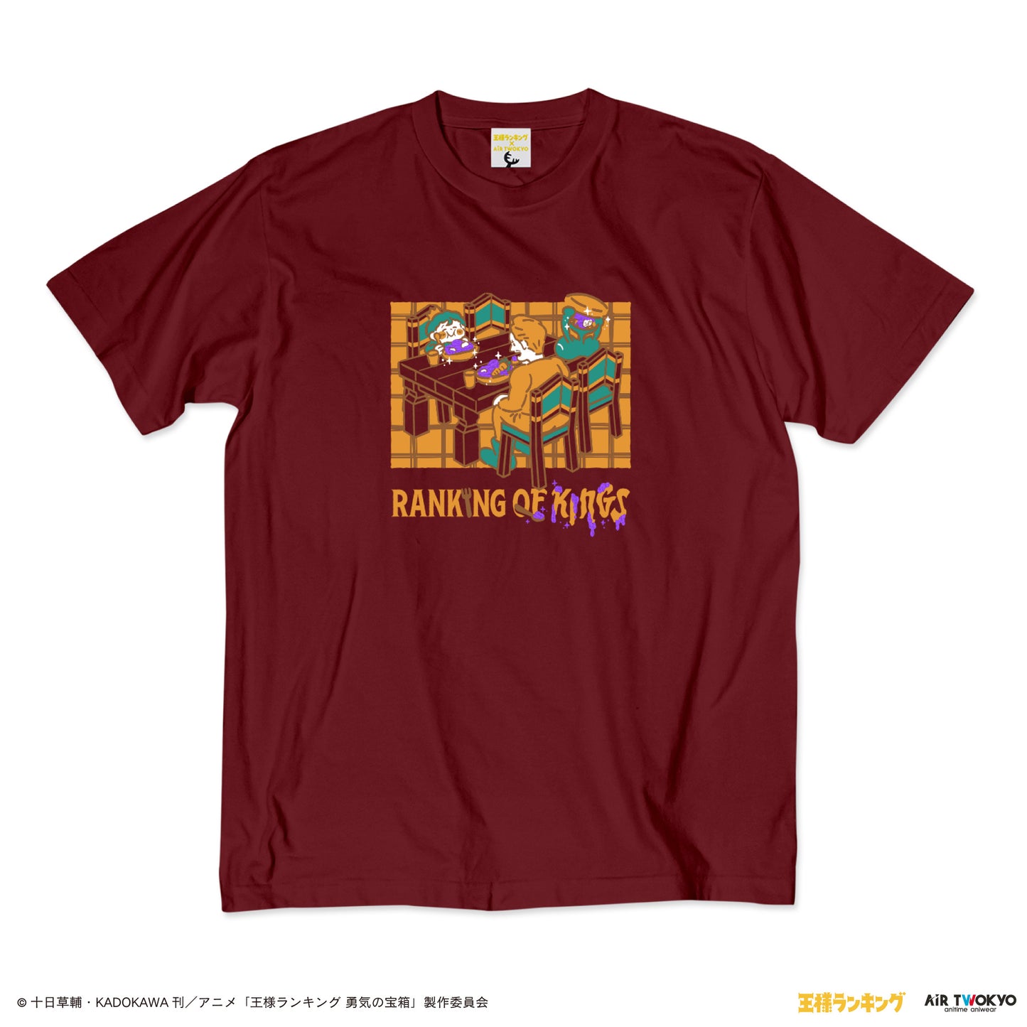 “Ranking of Kings" Scene illustration T-shirt 2