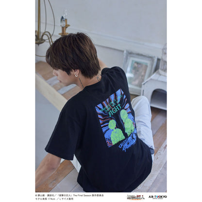 TV anime ”Attack on Titan” The Final Season Final (Part 1) Illustration T-shirt 5 (Fight)