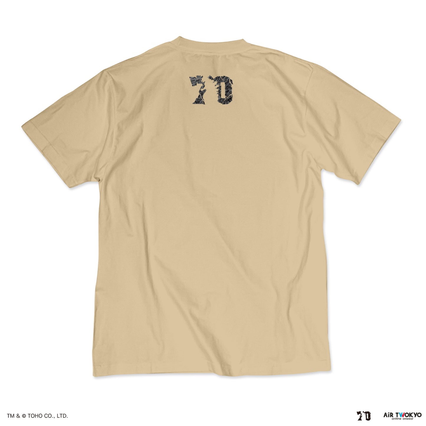 ゴジラ70周年記念『ゴジラ-1.0』シーンイラストTシャツ3（ゴジラ銀座襲来）