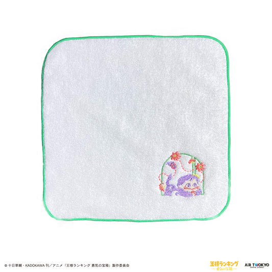 “Ranking of Kings: The Treasure Chest of Courage” character embroidered hand towel