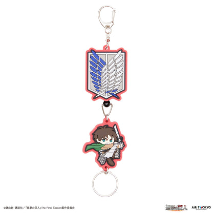 TVアニメ『進撃の巨人』 第11弾 リールキーホルダー