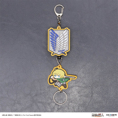 TVアニメ『進撃の巨人』 第11弾 リールキーホルダー