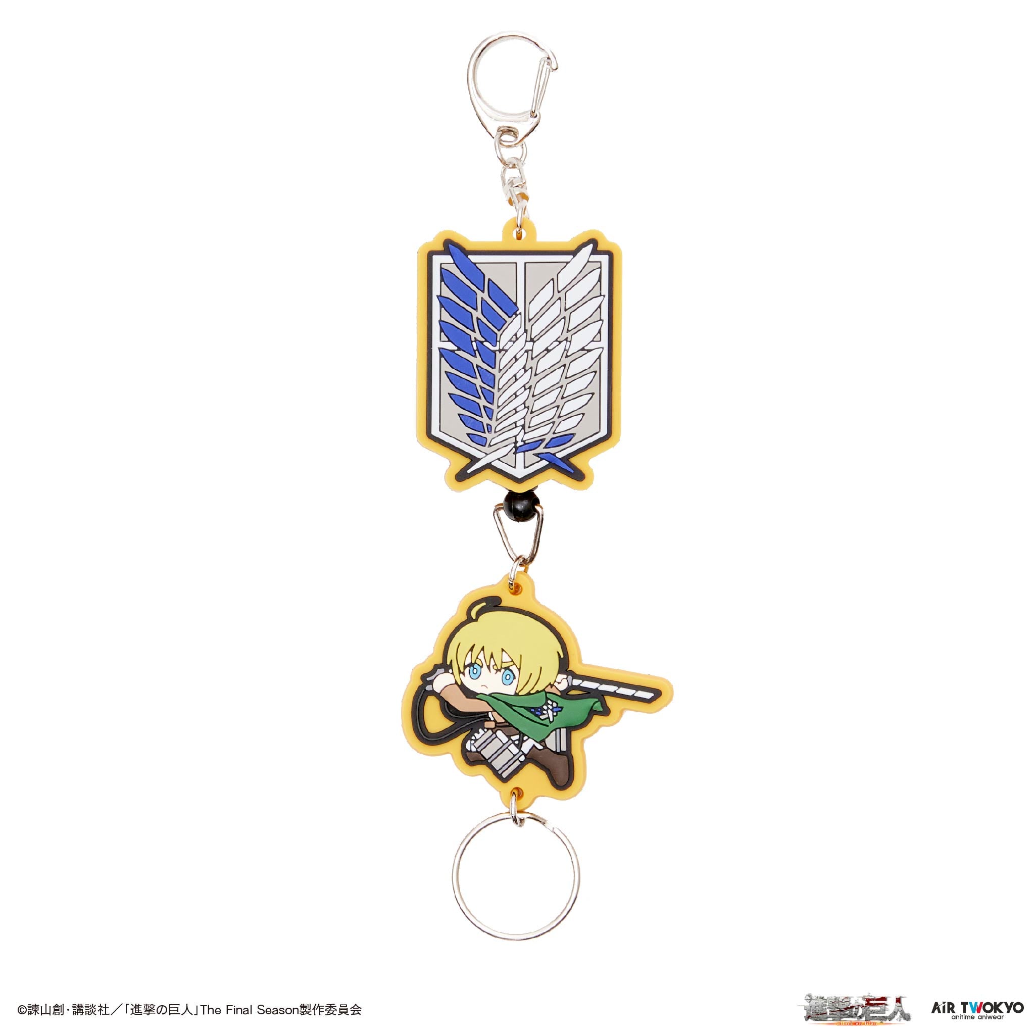 TVアニメ『進撃の巨人』 第11弾 リールキーホルダー