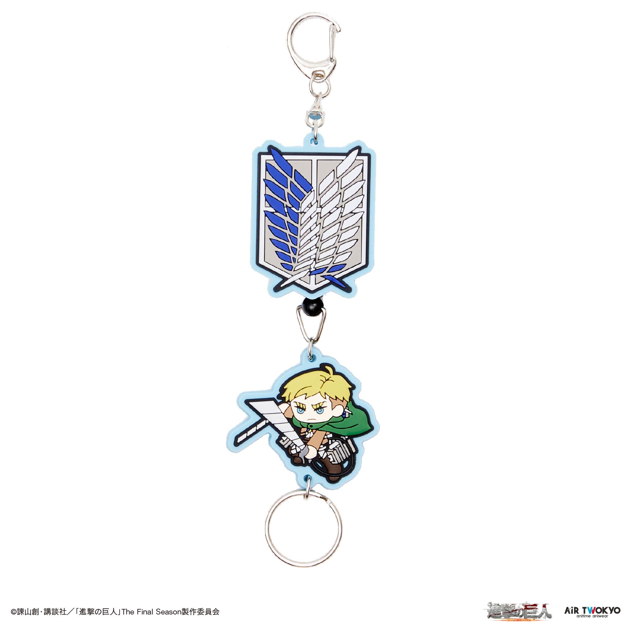 TVアニメ『進撃の巨人』 第11弾 リールキーホルダー