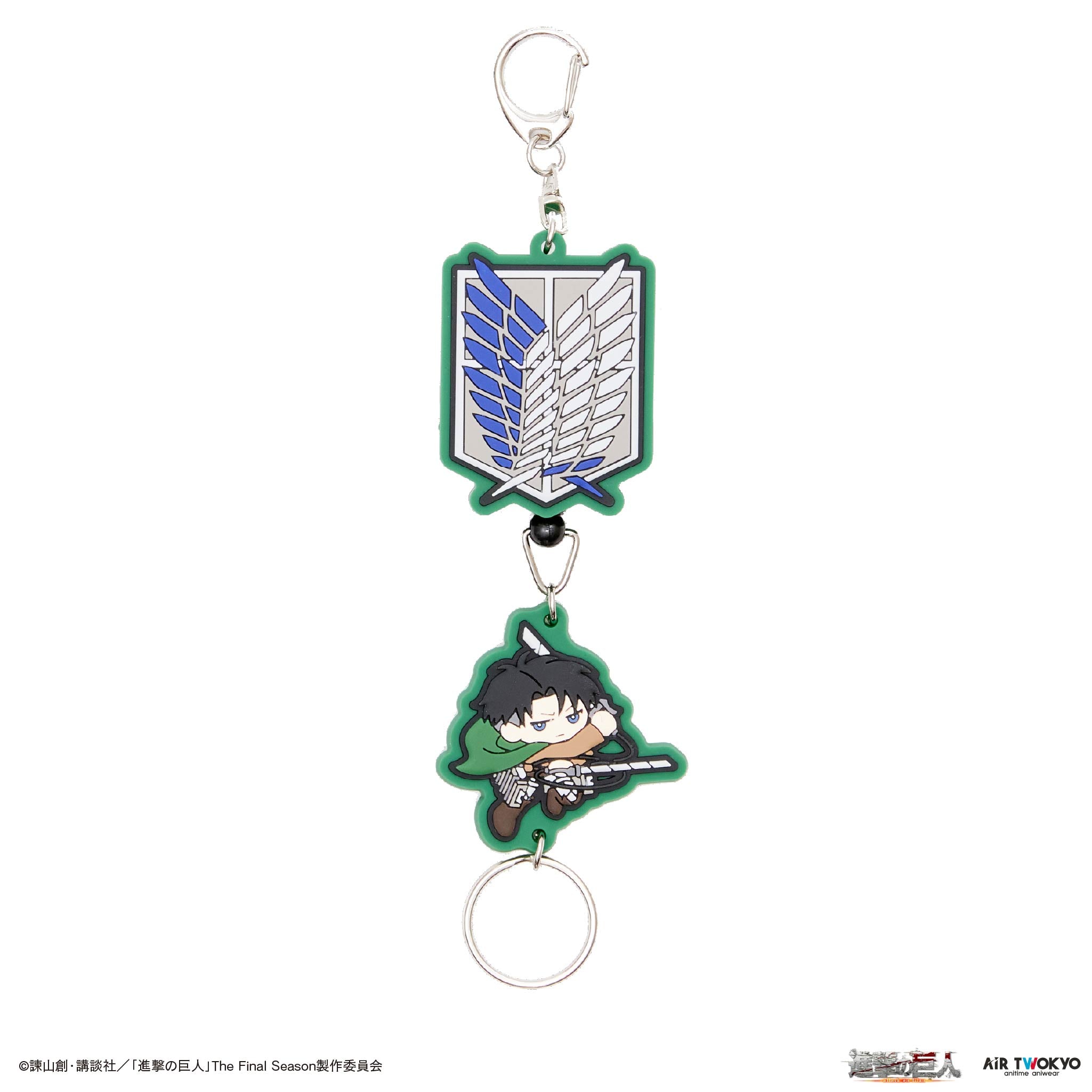 TVアニメ『進撃の巨人』 第11弾 リールキーホルダー