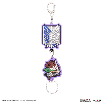 TVアニメ『進撃の巨人』 第11弾 リールキーホルダー