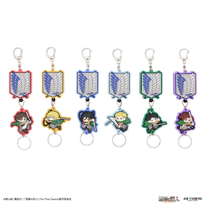 TVアニメ『進撃の巨人』 第11弾 リールキーホルダー