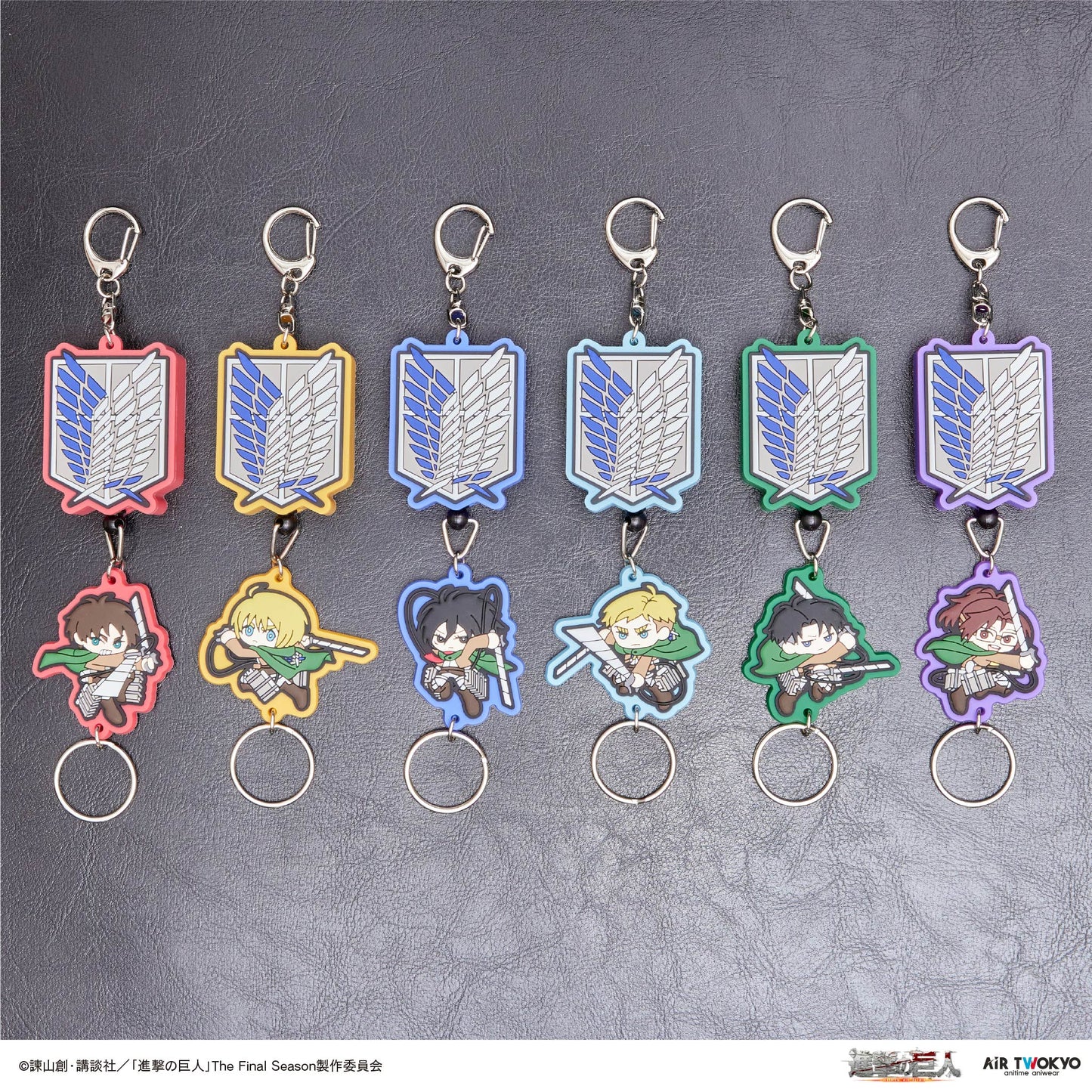 TVアニメ『進撃の巨人』 第11弾 リールキーホルダー