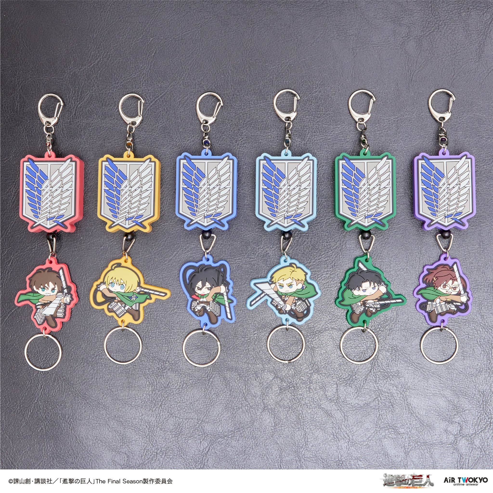 TVアニメ『進撃の巨人』 第11弾 リールキーホルダー