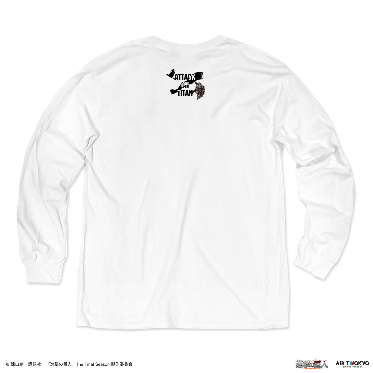 TV Anime "Attack on Titan" The Final Season Final (Part 1) Long sleeves TEE 3 (Why are you crying?)