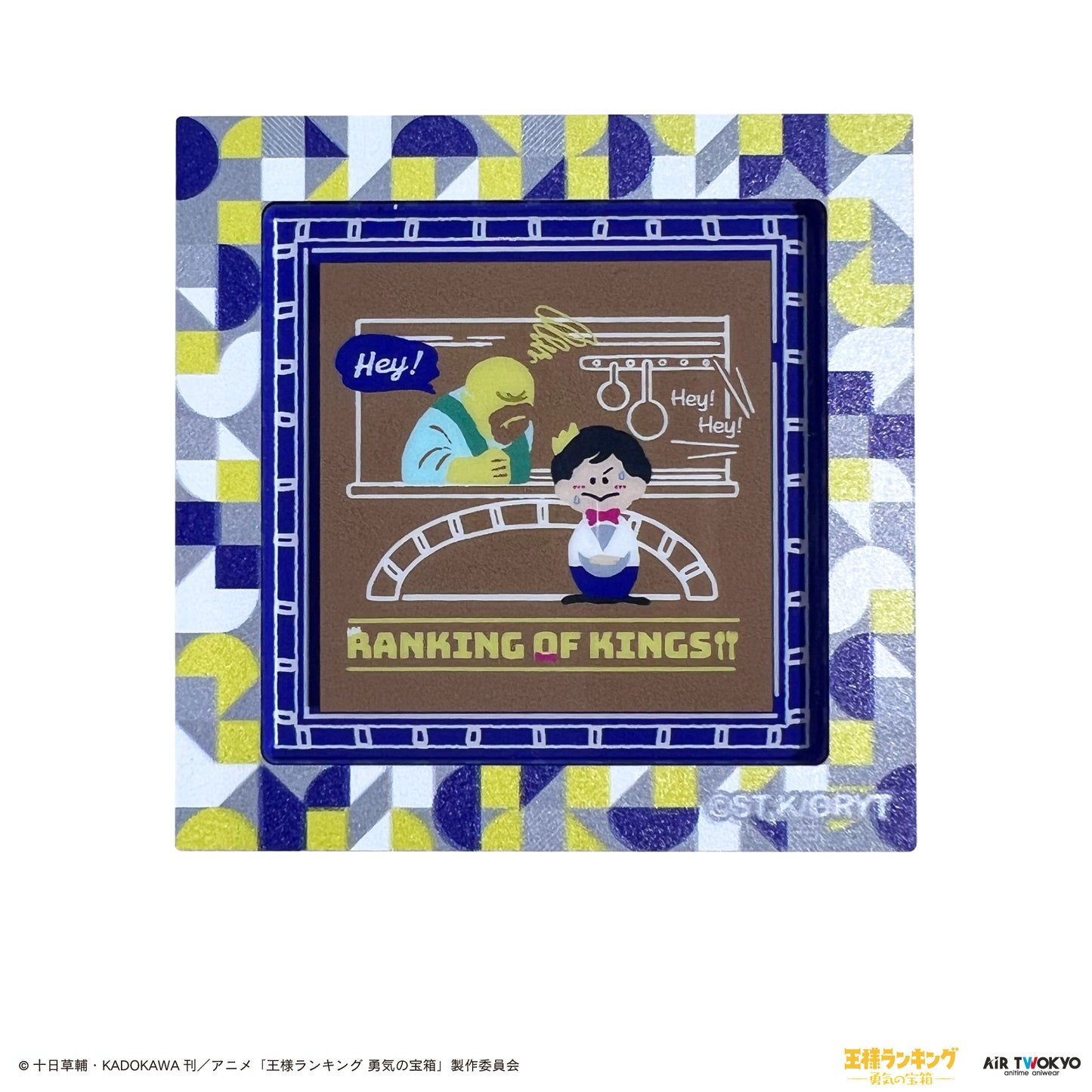 “Ranking of Kings: The Treasure Chest of Courage”scene illustration picture frame magnet
