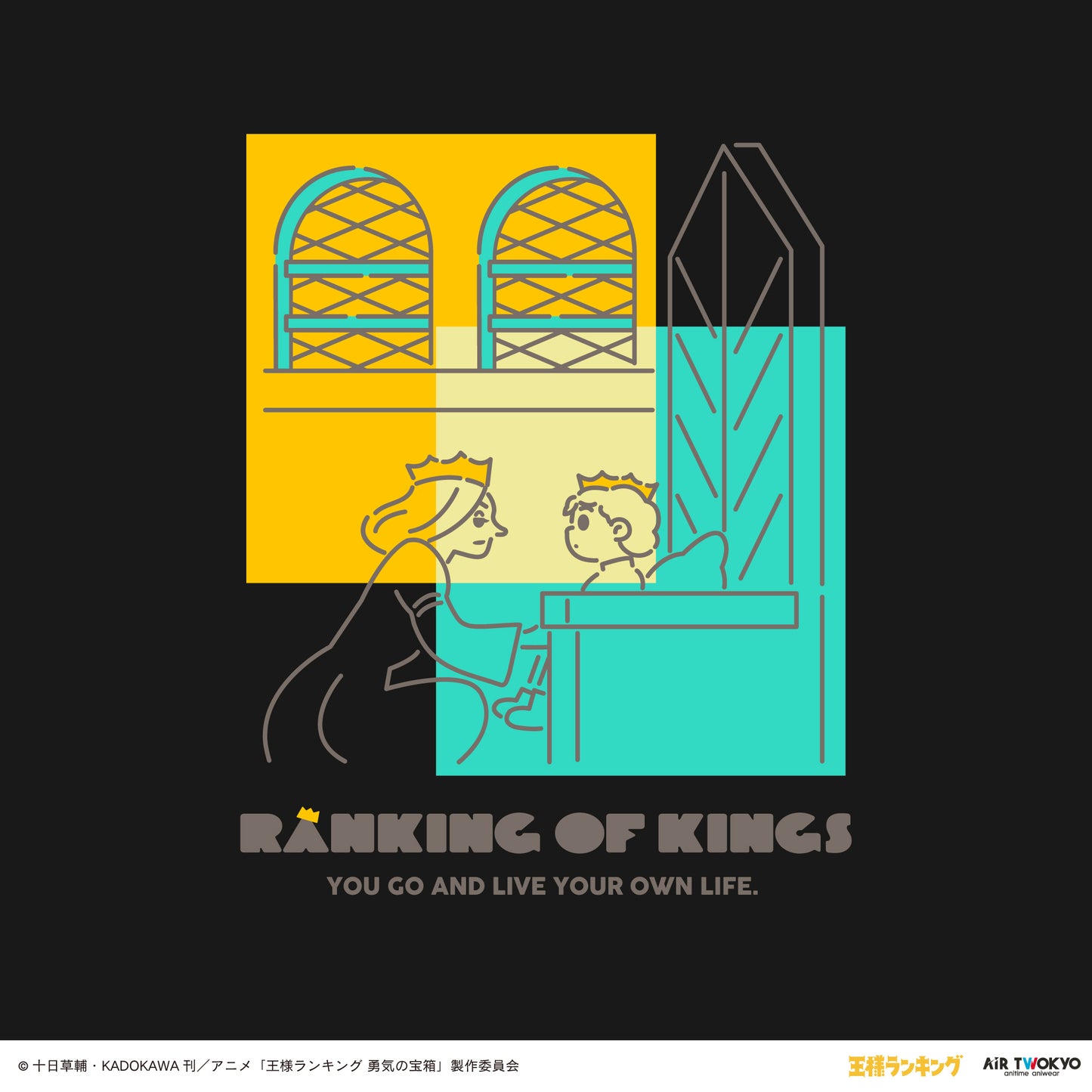 “Ranking of Kings" Scene illustration sweatshirt 2