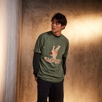 アニメ『刃牙道』シーンイラストTシャツ 2（近代格闘術同時多発駆使）