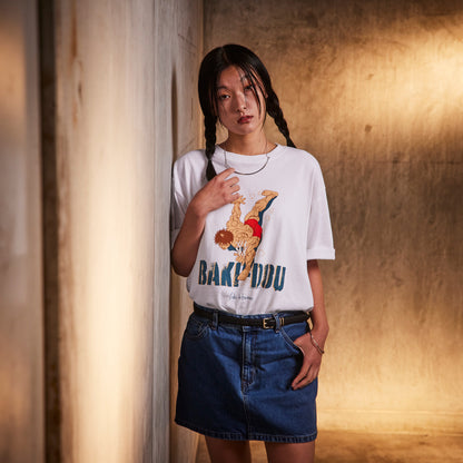 アニメ『刃牙道』シーンイラストTシャツ 2（近代格闘術同時多発駆使）